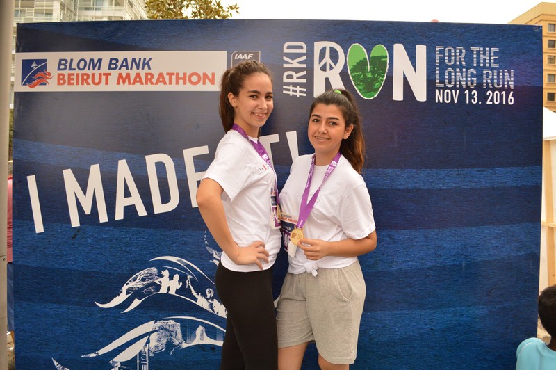 BLOM BANK Photobooth at the BLOM BANK Beirut Marathon